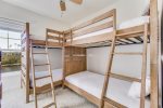 Guest bedroom 2 with 2 bunk bed sets 